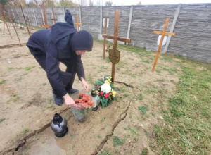 Udział w akcji "Światełko Pamięci"