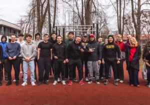 Zbiorowe zdjęcie uczestników zawodów